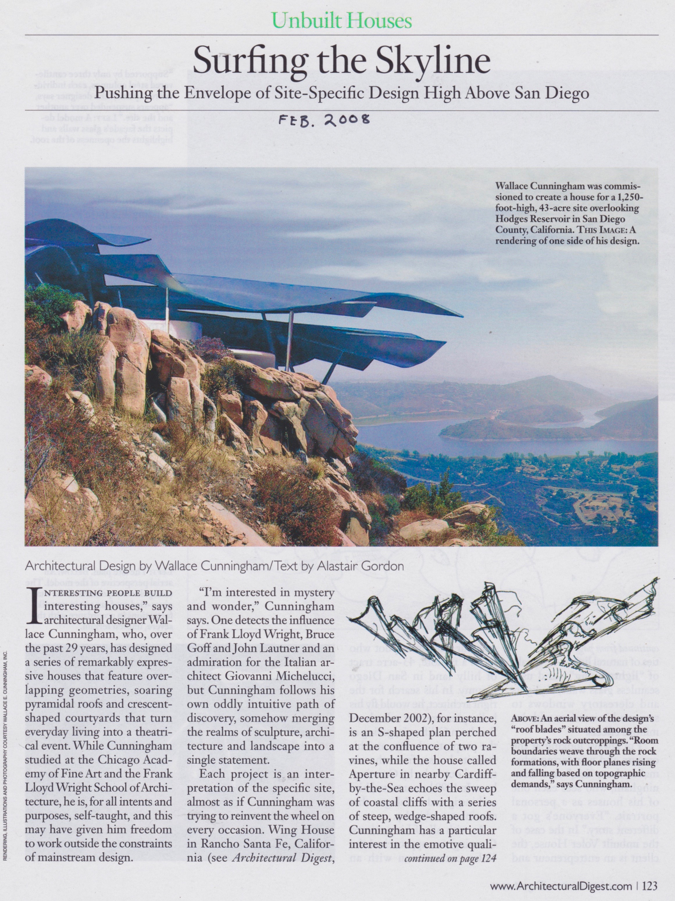 (1) Surfing the Skyline (AD, Feb. 2008)