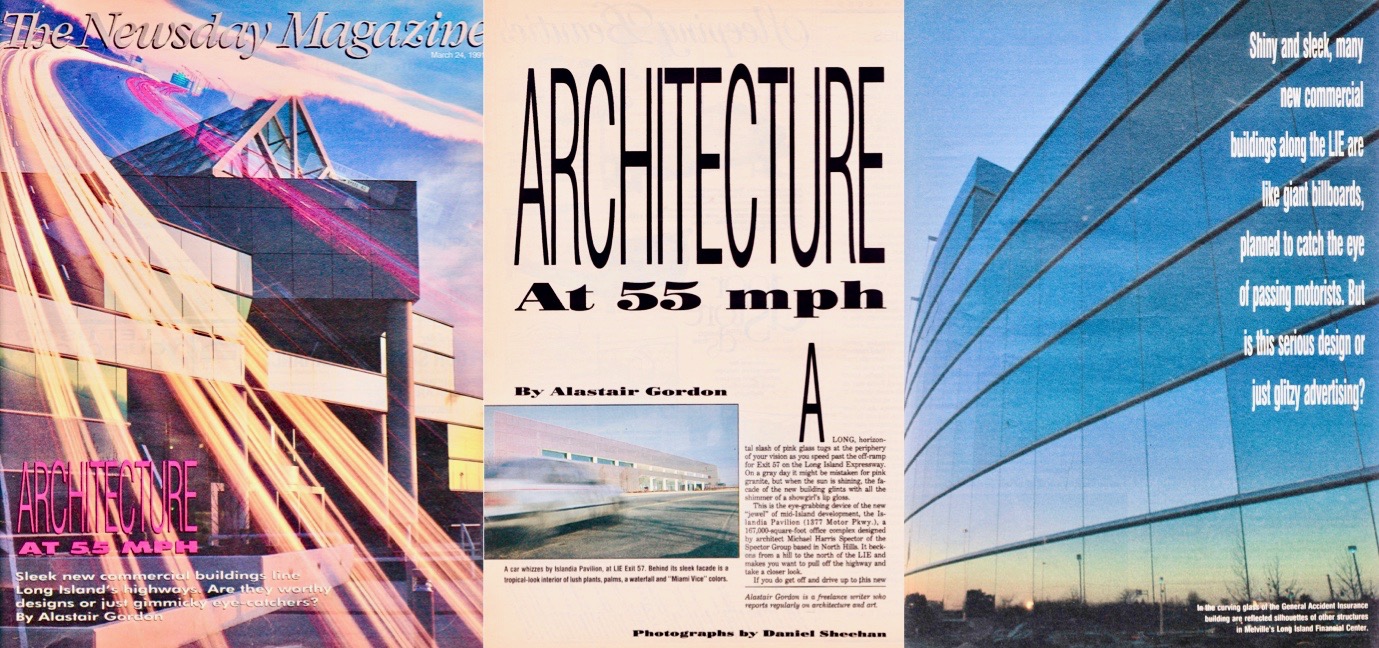 Architecture at 55 MPH, Newsday, 1991