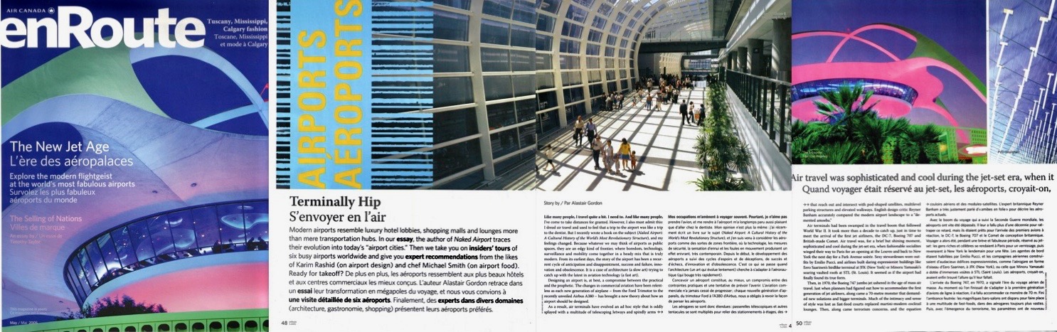 Terminally Hip - Airport Design, En Route, May 2005